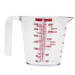 Plastique Tasse à Mesurer Cruche Verser Bec Cuisine Cuisson Cuisson Outil 250ml