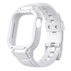 Bracelet en silicone anti-chute pour votre Apple Watch Ultra 49mm - blanc