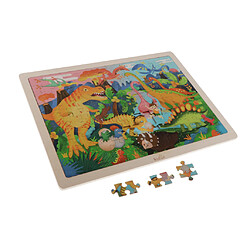 Acheter Puzzle En Bois Pour Enfants 100pcs De Dinosaures