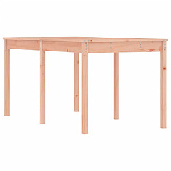 vidaXL Table de jardin 159,5x82,5x76 cm bois massif de douglas