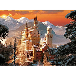 Trefl - 33025 - Puzzle - Wintry Neuschwanstein Castle, Germanie - 3000 Pièces