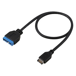 Wewoo Câble 50 cm USB 3.1 Type-E vers USB 3.0 carte mère