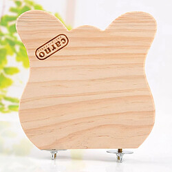 Avis Universal 19 * 17,5cm panda en bois chinchilla hamster écureuil plateforme de saut planche naturelle peut être fixé cage nid escalade jouet