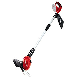 Einhell Coupe-bordures sans fil GE-CT 18 Li Solo Power X-Change (18 V,Diam. de coupe lame 24 cm,Livré avec 20 lamelles en PVC)