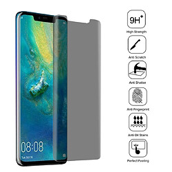 Wewoo Film de verre trempé de anti-reflets incurvé 3D 9H pour Huawei Mate 20 Pro