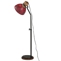 Acheter vidaXL Lampadaire 25 W rouge délavé 30x30x100-150 cm E27