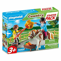 Playmobil® Starter pack cavalière et palefrenier Playmobil Country 70505