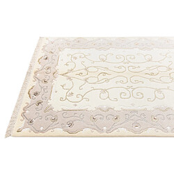 Acheter Vidal Tapis de laine 191x124 beige Darya