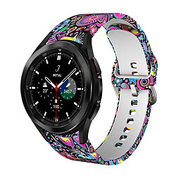 Bracelet en silicone motif imprimé rigide poisson pour votre Samsung Galaxy Watch4 40mm/44mm