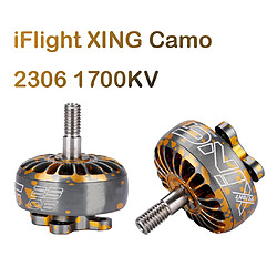 2pcs iFlight XING Camo 2306 1700KV 2-4S brushless Pour FPV RC Drone