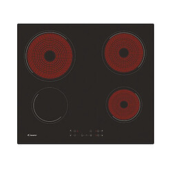 Avis Table de cuisson vitrocéramique 4 feux 6500w noir - cc64ch - CANDY