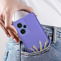 Avizar Coque pour Xiaomi Redmi Note 12 Pro Semi-rigide Soft-touch Fast Cover Violet pas cher