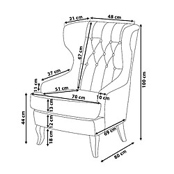 Avis Beliani Fauteuil MOLDE Rose fushia