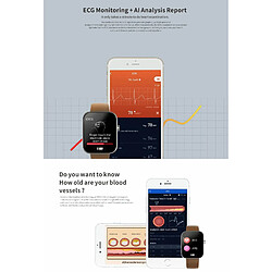 Acheter Yonis Montre Connectée IP68 Étanche Suivi Santé