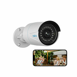 Reolink 5MP Caméra Surveillance Extérieure PoE, Détection Personne/Véhicule, Vision Nocturne IR, Support Audio, Etanche IP66, Time Lapse