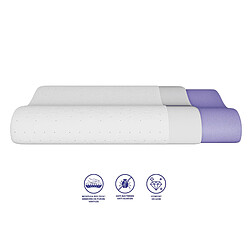 Acheter Morphea France Oreiller ergonomique MEMORY - 30x50x5cm - Mousse à mémoire de forme - Soutien optimal - Morphea