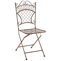 Non Lot de 2 chaises de jardin Adelar