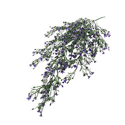 Acheter Tige de fleur de pin en plastique pour plantes artificielles suspendues violet-79cm