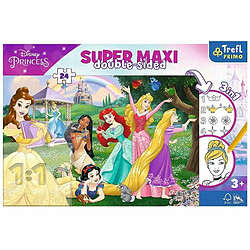 Acheter Trefl Dwustronne Puzzle 24 elementy Super Maxi Disney WesoÅ‚e KsiÄ™Å¼niczki 3w1