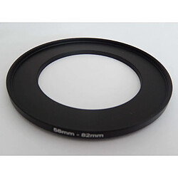 vhbw adaptateur filtre Step UP 58mm-82mm noir pour appareil photo Agfa, Agfaphoto, Canon, Casio, Fujifilm, Kodak, Minolta, Nikon, Olympus