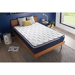 ACTISOM matelas Ressorts ensachés+Mémoire de forme ACTIFLEX MAX 90x200 cm Maxi épaisseur 7zones de confort pas cher