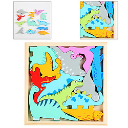 Avis Montessori 3D Puzzle Jigsaw Cadeaux De Jouets Préscolaires Pour Enfants Tout-petits Jurassique