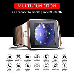 Universal Smartwatch Smartwatch Téléphone Cellulaire Fitness Tracker Smartwattch Subwoofer Femme Smartwatch (Noir) pas cher