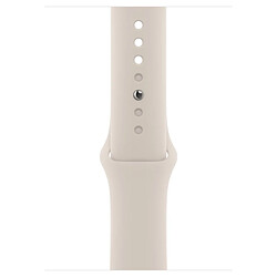 Avis Sport Band pour Apple Watch Series 1 á 10 / SE / Ultra (2) (44/45/46/49 mm) - Taille M/L - Starlight