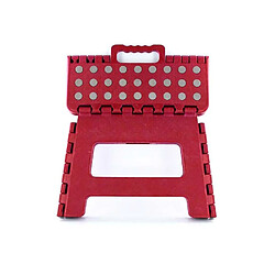 Avis Je Cherche Une Idee Marche pied pliable compact rouge.