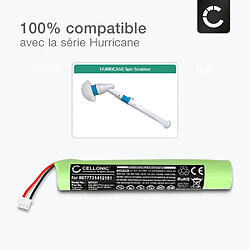 Avis Batterie pour HURRICANE Spin Scrubber (HURRICANE 8877731412181) 2000mAh de CELLONIC