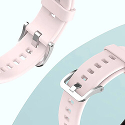 Avizar Bracelet pour Huawei Watch Fit 2 Silicone Résistant Sangle à Trous rose pas cher