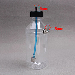 Réservoir De Carburant En Plastique Transparent Avec Bouchon En Métal Pour 260ml Avion Rc Avion De Gaz