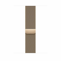 Boucle Milanaise Apple pour Apple Watch 45 mm Doré