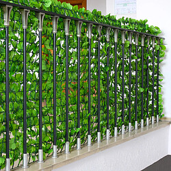 Avis Mendler Brise-vue pour balcon N77, brise-vue pour balcon, terrasse, clôture ~ 500x150cm Leaf Light