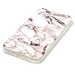 Avis Wewoo Coque en TPU Motif Marbre Pour iPhone X / XS Blanc