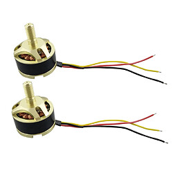 2 Pièces Moteur Brushless CW CCW Pour Hubsan X4 H501s H501c Drone Quadcopter