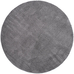 Hadorn Tapis shaggy 125x125 gris Luzern 