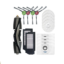 INF Accessoires pour aspirateur robot Ecovacs Deebot X1 Omni/Turbo 15 pièces