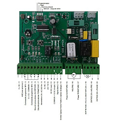 Europe Automatisme EA EA244CN CARTE SANS COFFRET AVEC ENCODEUR armoire de commande 230V Portail coulissant et barrière levante