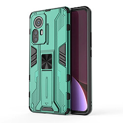 Coque en TPU anti-rayures avec béquille vert pour votre Xiaomi 12 Pro