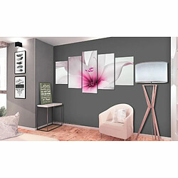 Paris Prix Tableau Imprimé Amarylis : Pink Charm 100 x 200 cm