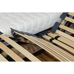 Avis Ensemble Relaxation Matelas + Sommiers Electriques Decor Cerisier 2x80x200 - Mousse - 14 Cm - Ferme - Talca