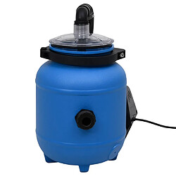 Acheter vidaXL Pompe de filtration de piscine Noir et bleu 4 m³/h