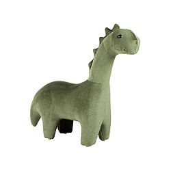 Beliani Repose-pied BRONTOSAUR Vert Velours