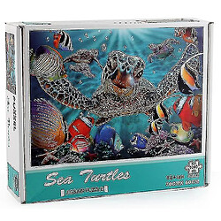 Universal Puzzle puzzle pour adultes, 1000 pièces puzzle puzzle défi tortue jeu de puzzle pas cher