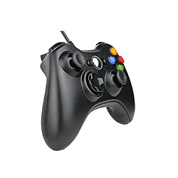 YP Select Manette de jeu par câble Dual Vibration Game Controller -Noir