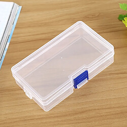 Wewoo Transparent Conteneur de rangement en plastique 10 PCS