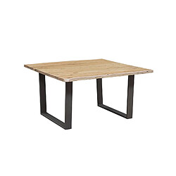 BOIS & CHIFFONS Table carrée 140 cm | Acacia Forest