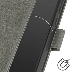 Avizar Étui pour Samsung Galaxy A05 Clapet Portefeuille et Support Vidéo Gris Foncé pas cher