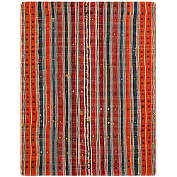 Vidal Tapis de laine 180x139 rouge Jajim